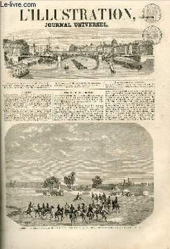 L'ILLUSTRATION JOURNAL UNIVERSEL N° 828-Histoire de la semaine. — Courrier de Paris. — Gazette du palais. — Les sonneurs de cloche àSéville. — ...
