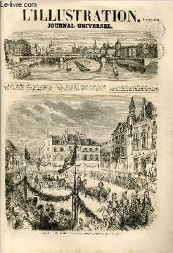 L'ILLUSTRATION JOURNAL UNIVERSEL N° 871-Histoire de la semaine. — Études sur la langue française. — Courrier de Paris,— Le jour des morts, — Chronique ...
