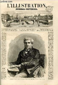 L'ILLUSTRATION JOURNAL UNIVERSEL N° 872-J.-B. Alexandre Paulin, fondateur del11llustration. — Histoire de la semaine, t- Des essais de colonisation ...