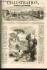 L'ILLUSTRATION JOURNAL UNIVERSEL N&deg; 909-Revue politique de la semaine. — Courrier de Paris. — Lettres badoises. — Pont suspendu de C&Icirc;ifron.—Camp de ...