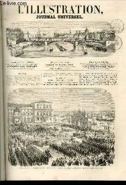 L'ILLUSTRATION JOURNAL UNIVERSEL N° 986-Revue politique de la semaine. — Courrier de Paris. — La petite Pêcheuse de Saint-Briac. — Causerie ...
