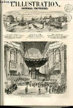 L'ILLUSTRATION JOURNAL UNIVERSEL N° 1008-Revue politique de la semaine. — Courrier de Paris. — Incendie de l’hô- tel de ville de Bordeaux. — Musée ...
