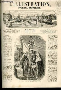 L'ILLUSTRATION JOURNAL UNIVERSEL N° 1015-Revue politique de la semaine. —Courrier de Paris. — Madagascar (suite). — Histoire du Consulat et de ...