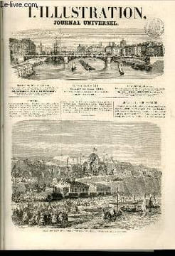 L'ILLUSTRATION JOURNAL UNIVERSEL N° 1018-Revue politique de Ja semaine. — Courrier de Paris — Inauguration du chemin de fer d'Alger à Blida. — ...