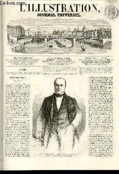 L'ILLUSTRATION JOURNAL UNIVERSEL N° 1154-Revue politique de la semaine. — Richard Cobden. Courrier de Paris. — Florence. — Paris fantastique. — ...