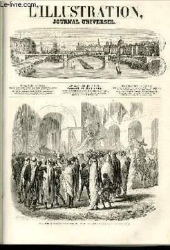 L'ILLUSTRATION JOURNAL UNIVERSEL N° 1160-Revue politique de la semaine. — Voyage de l'Empereur en Algérie.—Courrier de Paris. — Salon de 1865 : ...