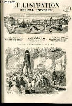 L'ILLUSTRATION JOURNAL UNIVERSEL N° 1217 + SUPPLEMENT- Texte : Baptême de la cloche prise à Sébastopol et donnée par S. M. l'Empereur à l’église ...