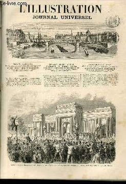 "L'ILLUSTRATION JOURNAL UNIVERSEL N° 1223-Texte : Revue politique de la semaine. — Courrier d« Paris.— M""' Myrte, nouvelle. — Histoire de la guerre ...