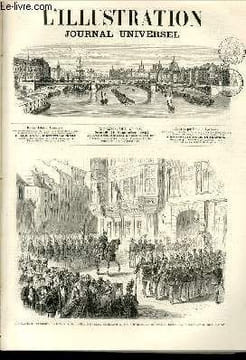 L'ILLUSTRATION JOURNAL UNIVERSEL N° 1282-Texte : Revue politique de la semaine. — Courrier de Paris. — Évacuation de la forteresse de Luxembourg. — Le ...
