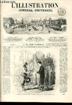 L'ILLUSTRATION JOURNAL UNIVERSEL N° 1314-Texte : Les Sommités contemporaines. — Revue politique de la semaine. — Courrier de Paris. — Voyage de S. A. ...