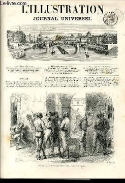 L'ILLUSTRATION JOURNAL UNIVERSEL N° 1364-Texte : Revue politique de la semaine. — Courrier de Paris. — Le nouveau Théâtre du Vaudeville. — Courrier du ...
