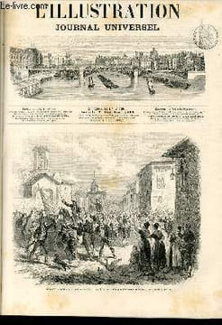 L'ILLUSTRATION JOURNAL UNIVERSEL N° 1388-Texte : Revue politique de la semaine. — Correspondance d’Espagne. — Courrier de Paris. — Le crime de Pantin. ...
