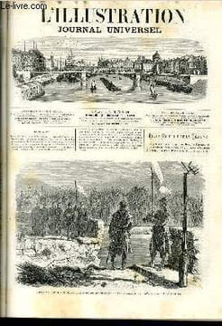 L'ILLUSTRATION JOURNAL UNIVERSEL N° 1449-Texte: Revue politique de la semaine. — Une entrevue de parlementaires.— La bataille de Paris. —Courrier de ...