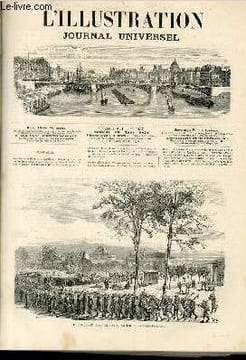 L'ILLUSTRATION JOURNAL UNIVERSEL N° 1487-Texte : Revue politique de la semaine. — Courrier de Paris. — Les bas-fonds parisiens : la Casserole. — ...