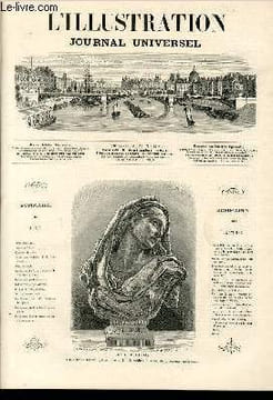 L'ILLUSTRATION JOURNAL UNIVERSEL N° 1489-Avis important.Revue politique.Courrier de Paris.Vente des voitures de la liste civile.Paul de Ivock.La ...