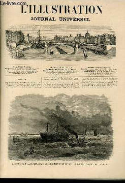 L'ILLUSTRATION JOURNAL UNIVERSEL N° 1490-Texte : Revue politique. — Le fort Boyard. — Courrier de Paris. La Lorraine sous les Prussiens. — Chronique ...