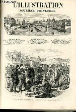 L'ILLUSTRATION JOURNAL UNIVERSEL N° 1491-îeæte : Revue politique de la semaine. — Courrier de Paris. — La percée des Alpes (II) suite. — ...