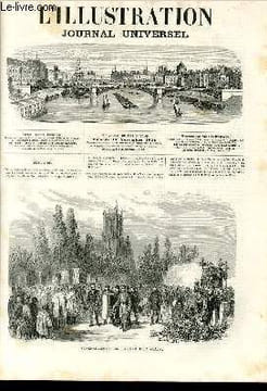 L'ILLUSTRATION JOURNAL UNIVERSEL N° 1499-Texte : Revue politique de la semaine. — Courrier de Paris. — Les bas-fonds parisiens : le petit Mazas. — ...