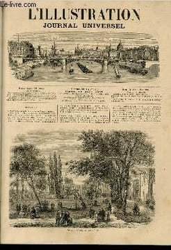 L'ILLUSTRATION JOURNAL UNIVERSEL N° 1520-Texte : Revue politique de la semaine. — Courrier de Paris. —L'enclos de la rue Haxo. — Fêtes de ...