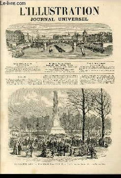 L'ILLUSTRATION JOURNAL UNIVERSEL N° 1521-Texte : Revue politique de la semaine. — Courrier de Paris. — L’Exposition internationale de Lyon. Un soldat, ...