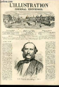 L'ILLUSTRATION JOURNAL UNIVERSEL N° 1523-Texte : M. Teisserenc de Borl. — Revue politique de la semaine. — Courrier de Paris. —Le comilé des femmes de ...