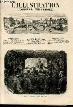 L'ILLUSTRATION JOURNAL UNIVERSEL N° 1563-Texte : Histoire de la semaine. — Courrier de Paris. — Une Ville de buveurs d’eau : B ssbrook. — Chronique ...