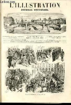 L'ILLUSTRATION JOURNAL UNIVERSEL N° 1634-Texte : Histoire de la semaine. — Courrier de Paris, par M. Philibert Audebrand. — ün oiseau de proie ...