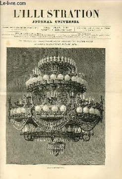 L'ILLUSTRATION JOURNAL UNIVERSEL N° 1663-Texte : Histoire de la semaine. — Courrier de Paris, par M. Philibert Audebrand. — Hiyotoko, nouvelle ...