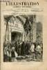 L'ILLUSTRATION JOURNAL UNIVERSEL N° 1857 + SUPPLEMENT - Courrier de Paris / Nos gravures : la bénédiction du drapeau anglais par le clergé grec, à ...