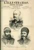 L'ILLUSTRATION JOURNAL UNIVERSEL N° 1879 - GRAVURES et leurs ARTICLES : général Hauffmann - Khem Nab-Mohamed-Assan - Ulam Heider-Kan - général ...