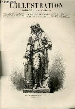 "L'ILLUSTRATION JOURNAL UNIVERSEL N° 1958 - GRAVURES et leurs ARTICLES : Statue en bronze de Denis Papin par M.Millet - les fêtes de Blois - ...