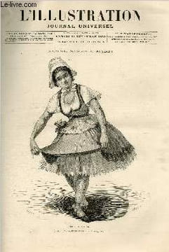 L'ILLUSTRATION JOURNAL UNIVERSEL N° 1972 - Rosita Mauri, La Korrigane, a l'opéra, Les Franciscains de terre sainte, Une prise d'habit aux carmélites, ...