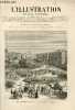 "L'ILLUSTRATION JOURNAL UNIVERSEL N° 2052 + SUPPLEMENT - GRAVURES : les évènements d'Egypte - ""beau temps"" peinture de Heilbuth - la cérémonie ...