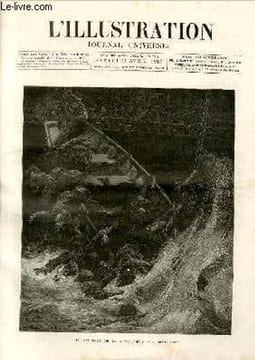 "L'ILLUSTRATION JOURNAL UNIVERSEL N° 2304-le naufrage de la ""Victoria"" - les fêtes d'Amsterdam organisées du 70è anniversaire du roi de Hollande - ...
