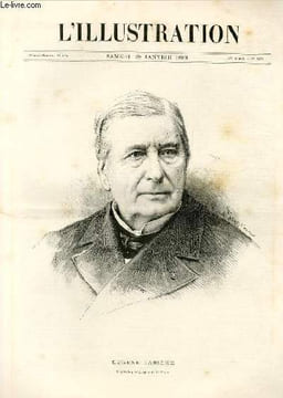 L'ILLUSTRATION JOURNAL UNIVERSEL N° 2344 - Gravures: Eugene Labiche d'apres la photographie de M. Pirou, le colonel Gallieni d'apres la photographie ...