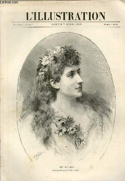 "L'ILLUSTRATION JOURNAL UNIVERSEL N° 2458 - Gravures: Mme Melba, role de Marguerite de ""Faust"" - le nouveau fusil de l'armée allemande, modèle 1888 ...