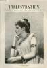 L'ILLUSTRATION JOURNAL UNIVERSEL N° 2486 - Gravures: Mme Rose Caron photo de Dupont par H. Thiriat - les nouvelles manoeuvres des Pontonniers, ...