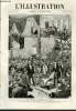 L'ILLUSTRATION JOURNAL UNIVERSEL N° 2537 - Gravures: les obseques du Général Boulanger par Bell - / Articles: Marseille, le vieux port, monument du ...