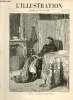 L'ILLUSTRATION JOURNAL UNIVERSEL N° 2608 - Gravures: M.Ferdinand de Lesseps à la Chesnaye d'apres une photographie faite le 10 fevrier au chateau de ...