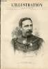 L'ILLUSTRATION JOURNAL UNIVERSEL N° 2621 - Gravures: le general Dodds par H.Thiriat - le retour du Général Dodds, le général debarquant à Marseille au ...