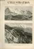 "L'ILLUSTRATION JOURNAL UNIVERSEL N° 2633 - Gravures: les nouveaux chemins de fer de montagne, dans l'Oberland Bernois par E.Tilly - la ""grande ...