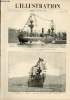 "L'ILLUSTRATION JOURNAL UNIVERSEL N° 2634 - Gravures: le lancement du ""Suchet"", le navire à la mer par E.Tilly - manoeuvre des troupes alpines dans ...