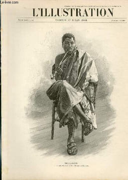L'ILLUSTRATION JOURNAL UNIVERSEL N° 2664 - Gravures: Benhanzin, photographie d'apres nature par M.Aubert - un attentat anarchiste à Rome, la foule ...