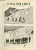 L'ILLUSTRATION JOURNAL UNIVERSEL N° 2741 - Gravures: la catastrophe du Mont-Blanc, l'enlévement des cadavres: une halte, photographies Tairraz - de ...