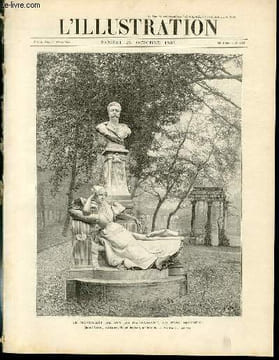 L'ILLUSTRATION JOURNAL UNIVERSEL N° 2852 - Gravures: le monument de Guy de Maupassant, au parc Monceau, Raoul Verlet, statuaire; Henri Deglane, ...