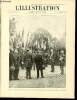 L'ILLUSTRATION JOURNAL UNIVERSEL N° 2884 - Gravures: Saint-Etienne, le Président saluant les drapeaux des Societés locales devant le monument de 1870 ...