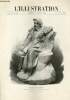 L'ILLUSTRATION JOURNAL UNIVERSEL N° 2980 - Gravures: Alphonse Daudet, statue de M.Falguiere, pour le monument de Nimes photo Barrier par H.Thiriat - ...