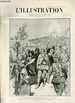 "L'ILLUSTRATION JOURNAL UNIVERSEL N° 3059 - Gravures: la troisieme année de la guerre du transvaal, femmes et enfants boers emmenés aux camps de ...