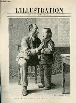 L'ILLUSTRATION JOURNAL UNIVERSEL N° 3067 - Gravures: l'enseignement de la parole aux sourds-muets, le premier son par L.Sabattier - la leçon de danse ...