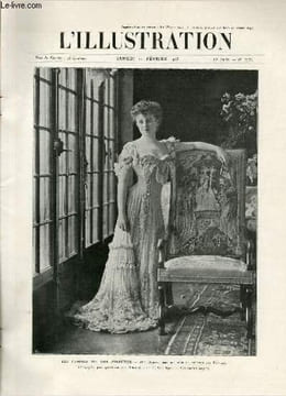 L'ILLUSTRATION JOURNAL UNIVERSEL N° 3233 - Gravures: les femmes de nos ministres, Mme Rouvier dans son salon des Finances (photo. de M.Paul Boyer) - ...